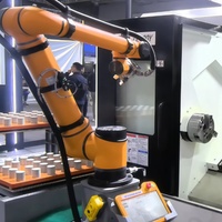 Robot de palettisation automatique industriel AUBO I20 à 6 axes, charge utile lourde de 20 kg, portée longue de 1650 mm, bras cobot, moteur PLC, précision de 0,05 mm