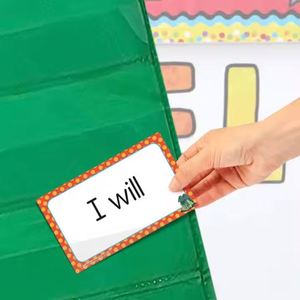 Tableau mural de classe détachable, outil d'organisation éducatif polyvalent pour enfants, outil de rangement mural, fournitures de bureau et scolaires - Product Image 5
