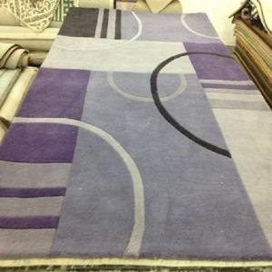 Tapis en laine matelassé à la main, nouveau Design moderne, avec support en toile de coton pour salon et chambre à coucher, chambre d'enfant, peluche adulte - Product Image 4