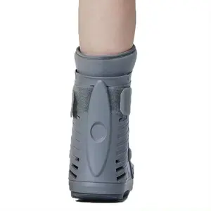 Tobillo neumático Air Cast Brace Short Walkers Boot para terapia de rehabilitación Características Acolchado para la recuperación de fracturas