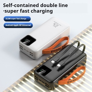 22.5W all'ingrosso della fabbrica <span class=keywords><strong>super</strong></span> veloce ricarica 40000mah grande capacità 4USB di tipo-C di uscita con ricarica rapida a doppio filo integrata - Product Image 5