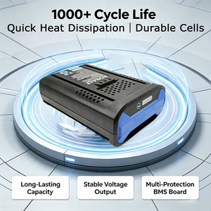 Batterie au lithium de remplacement 40V 5Ah à longue durée de vie, compatible avec les outils électriques de jardinage sans balais (souffleur de feuilles) - Product Image 3
