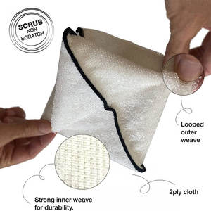 Spifit環境にやさしい食器洗い機竹繊維食器洗いキッチン食器洗い布 - Product Image 5