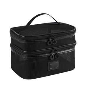 Double Layer Travel Large Capacity Makeup <b>Bag</b> Mesh <b>Bag</b> <b>for</b> <b>Women</b> Travel <b>Toiletry</b> <b>Bag</b> - Product Image 3