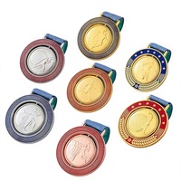 Usine Vente Personnalisé Brillant Plaqué Or Doux Émail Personnalisé Pékin Médailles Taekwondo Sport Médaille
