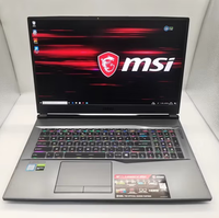 Ordinateur portable de jeu haute performance MSI GE GE66 GF63 GL75 GP76 GT72 GS65 I5 I7 d'occasion et original 1050 1650 2070 15.6