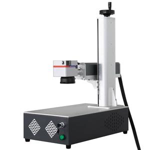 Machine de marquage et de gravure laser à fibre portable de bureau 20W 30W 50W avec contrôle FANUC et refroidissement par air/eau pour DXF/BMP/AI/DWG/DST - Product Image 3