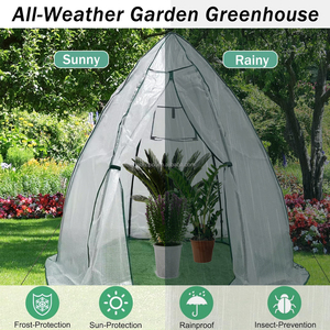 Mini <span class=keywords><strong>serre</strong></span>, rideau <span class=keywords><strong>de</strong></span> culture semi-translucide pour tomates, idéal pour <span class=keywords><strong>balcon</strong></span> et <span class=keywords><strong>terrasse</strong></span> - Product Image 5