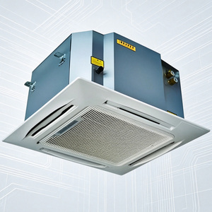 Sistema <span class=keywords><strong>Fancoil</strong></span> ad Acqua Refrigerata Cinese, Unità Fan Coil Idronica <span class=keywords><strong>a</strong></span> Cassetta <span class=keywords><strong>a</strong></span> 4 Vie per <span class=keywords><strong>Soffitto</strong></span>, Prezzo per Riscaldamento e Raffreddamento - Product Image 1