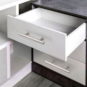 WEKIS Stainless Steel Sliver Flush Pull Handles & Cabinet <b>Knobs</b> for Kitchen Cabinets Drawers Furniture - Product Image 5