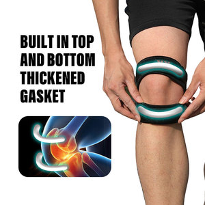 Supporto per ginocchiera in <span class=keywords><strong>Neoprene</strong></span> regolabile cinturino per ginocchio a doppia rotula per alleviare il dolore al ginocchio - Product Image 6