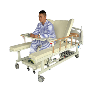 Многофункциональное (5-функциональное) кресло-кровать для ухода за пациентами с ограниченными возможностями, с функцией туалета, для лежачих больных, для домашнего ухода, металлический каркас, гарантия 1 год - Product Image 1