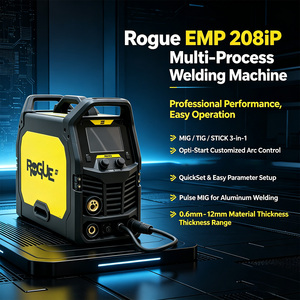 Soudeuse portable 200A <span class=keywords><strong>ESAB</strong></span> Rogue EMP 208iP <span class=keywords><strong>MIG</strong></span> <span class=keywords><strong>TIG</strong></span> MMA 4 en 1, machine à souder multiprocessus 200A - Product Image 5