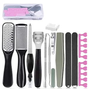 Private label salon oem disposable nail pedicure and manicure tools set