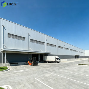 Parque Logístico de Estructura de Acero, Panel Sándwich Industrial Ignífugo, Contratista Profesional de Precisión de Múltiples Pisos - Product Image 1