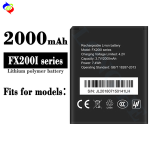 Batterie rechargeable neuve de la série FX200I, capacité originale de 2000 mAh, pour téléphones mobiles <span class=keywords><strong>Doro</strong></span> - Product Image 2
