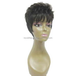 Nouveautés Perruques courtes Bob lisses, ondulées et dégradées en <span class=keywords><strong>cheveux</strong></span> humains Remy indiens sans colle, abordables <span class=keywords><strong>pour</strong></span> femmes noires - Product Image 2