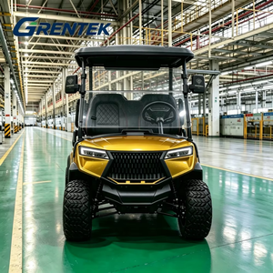 รถกอล์ฟไฟฟ้าลิเธียม 72V 4 ที่นั่ง ยี่ห้อ GRENTEK แบบกำหนดเองได้ สำหรับใช้งานบนถนนที่ไม่เป็นสาธารณะ - Product Image 2