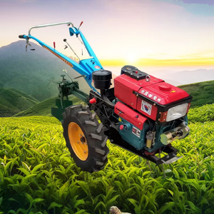 Tractor de Marcha Multifuncional Diésel de 15 Caballos de Fuerza Tipo Exportación, Máquina de Motocultor Rotativo, Zanjadora, Jaula de Elevación, Motor Central, 2WD, 8HP - Product Image 3
