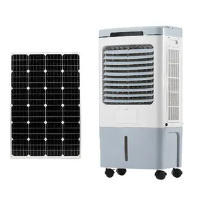 12V AC/DC Enfriador de aire de corriente continua Panel solar fotovoltaico Mover Enfriador de aire