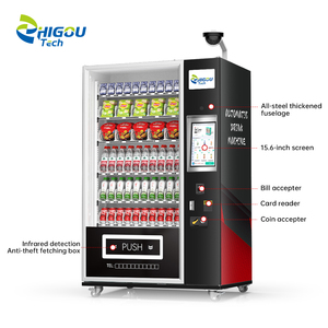 24 uur per dag zelfbedienings touchscreen automatische combinatie-automaat SDK QR-code munt cloud-gebaseerd beheer metaal staal - Product Image 5