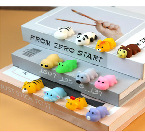 Jouets anti-stress Kawaii en TPR souple, Mochi Squishy, animaux à presser, jouets sensoriels Squishy - Product Image 2