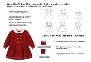 Nuovi vestiti per neonati, abiti alla moda per bambini e maglioni per neonati, abiti lavorati <span class=keywords><strong>a</strong></span> <span class=keywords><strong>maglia</strong></span> per feste - Product Image 4