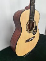 36-Inch Beginner Steel String Folk Guitar, Acoustic Guitar for Music Lessons & Home Practice, China Wholesale Musical Instrument