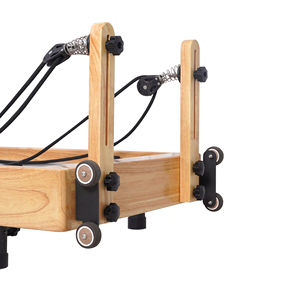 Appareil de <span class=keywords><strong>Pilates</strong></span> Reformer en bois pour la maison, Reformer de <span class=keywords><strong>Pilates</strong></span> commercial pour studio, pliable - Product Image 3