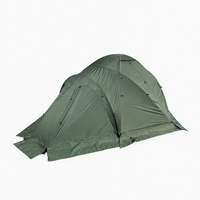 Tente de montagne professionnelle pour 3 personnes, tente d'expédition 4 saisons, imperméable PU5000mm, coupe-vent, résistante aux tempêtes, pour le camping hivernal