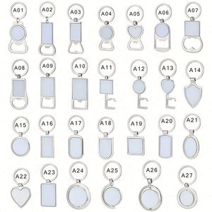 LC613 Factory Wholesale Customizable Logo Key Chain Blank Engraving Brand Custom Stainless Steel Metal Round Keychain Promotion - Product Image 2