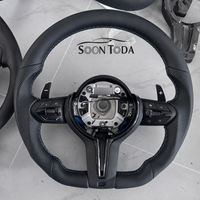 Volant de voiture en cuir en stock pour BMW F30 F10 F15 F36 F20 F22 F25 F32 M3 M5 E46 E60 E70 E90 E91 M Volant sport