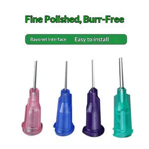 परिशुद्धता वितरण सुई बायोनेट प्लास्टिक इंजेक्शन सुई पीपी गोंद चीन में बनाई गई थ्रेडेड स्टील सुई - Product Image 4