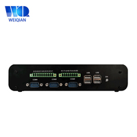 Yüksek hızlı masaüstü bilgisayar Intel Core i3 i5 i7 çift çekirdekli Ubuntu Linux Win7 Mini PC ev ofis iş için