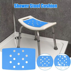 Non-Slip <b>Shower</b> <b>Stool</b> Cushion Anti-Skid Bath Chair Mat <b>Waterproof</b> Bathroom Safety Pad EVA Seat Cushion for Tub Accessories - Product Image 2