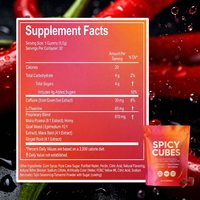 Gummies Cubes Épicés Saveur Pêche Juteuse de Haute Qualité, 30 Unités, pour Adultes, Aide à la Relaxation et à la Stabilité Hormonale