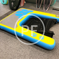 Échelle souple en PVC pour chiens, plate-forme à échelons escalier pour chien échelle pour animaux de compagnie rampe pour chien d'eau gonflable pour piscine lac quai bateau personnalisé