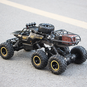 Coche <span class=keywords><strong>RC</strong></span> de Alta Velocidad, Todoterreno 4x4, con Amortiguadores, Seis Ruedas Grandes de 46 cm, Radiocontrol, para Escalar Obstáculos - Product Image 5