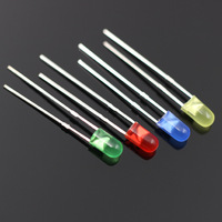 Vente en gros Trou traversant personnalisé Diode LED bicolore rouge jaune bleu blanc vert
