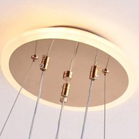 Salle à manger Led Suspension Nordique Moderne Minimaliste Creative Personnalité Salon Chambre Suspension
