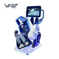 Simulador de movimiento de China, juegos de vuelo Vr 360, silla de avión 9D Vr 360