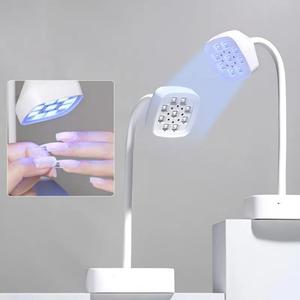 Custom Logo Portable Rechargeable Cordless Nail Dry Private Label Nail Uv <b>Lamp</b> <b>Wireless</b> Mini Uv Led No Touch Nail <b>Lamp</b> - Product Image 3