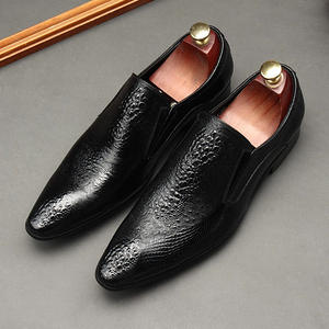 Zapatos de vestir de cuero Oxford de alta gama para hombre, con cordones, para negocios, formales, al por mayor. - Product Image 6