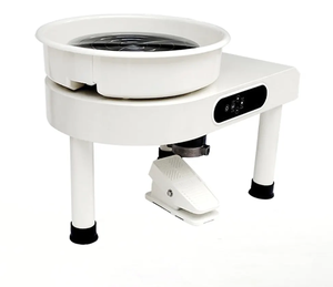 Nouvelle roue de poterie électrique pleine grandeur professionnelle <span class=keywords><strong>Machine</strong></span> de roue de poterie de moteur de haute qualité pour la maison - Product Image 1