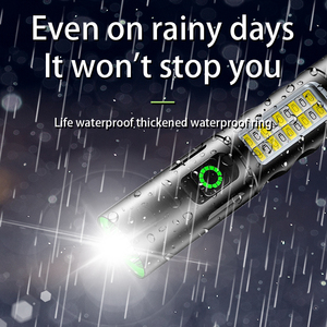 Không thấm nước hợp kim nhôm nhỏ mạnh mẽ Đèn pin mạnh mẽ <span class=keywords><strong>laser</strong></span> trắng công suất cao Dài Chùm Đèn pin sạc - Product Image 6