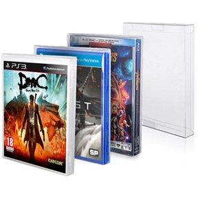 Estuche Protector de Plástico Transparente a Prueba de Polvo para Juegos de PS5/PS4/<span class=keywords><strong>PS3</strong></span>, Caja de Almacenamiento Resistente a Arañazos para Juegos de PS5 - Product Image 5