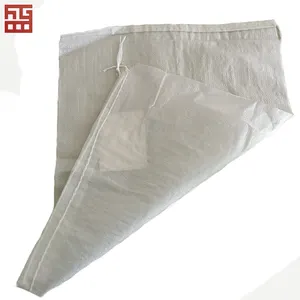 Sack 50kg Misprint Resealable Polypropylene Album Vinyl Woven Bags Empty White Woven Polypropylene Sandbags