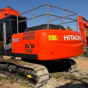 Grande excavatrice d'occasion Hitachi ZX240, excavatrice de 24 tonnes, moteur d'origine, excavatrice d'occasion, Hitachi ZX230 ZX260 d'occasion en vente - Product Image 4