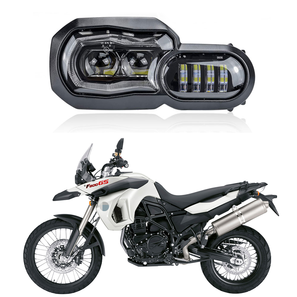 LED Headlight Upgrade for BMW Motorcycles - Bright & Efficient