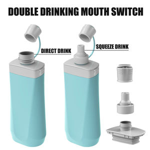 SMILEDRINK Bouteille rétractable en silicone pour l'extérieur écologique Bouteille d'eau pliable à la mode sportive non toxique - Product Image 6